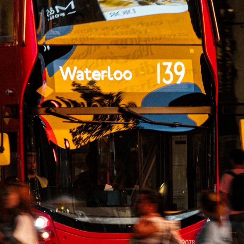 AUTOBUS ROJO 139 DE LONDRES, UK