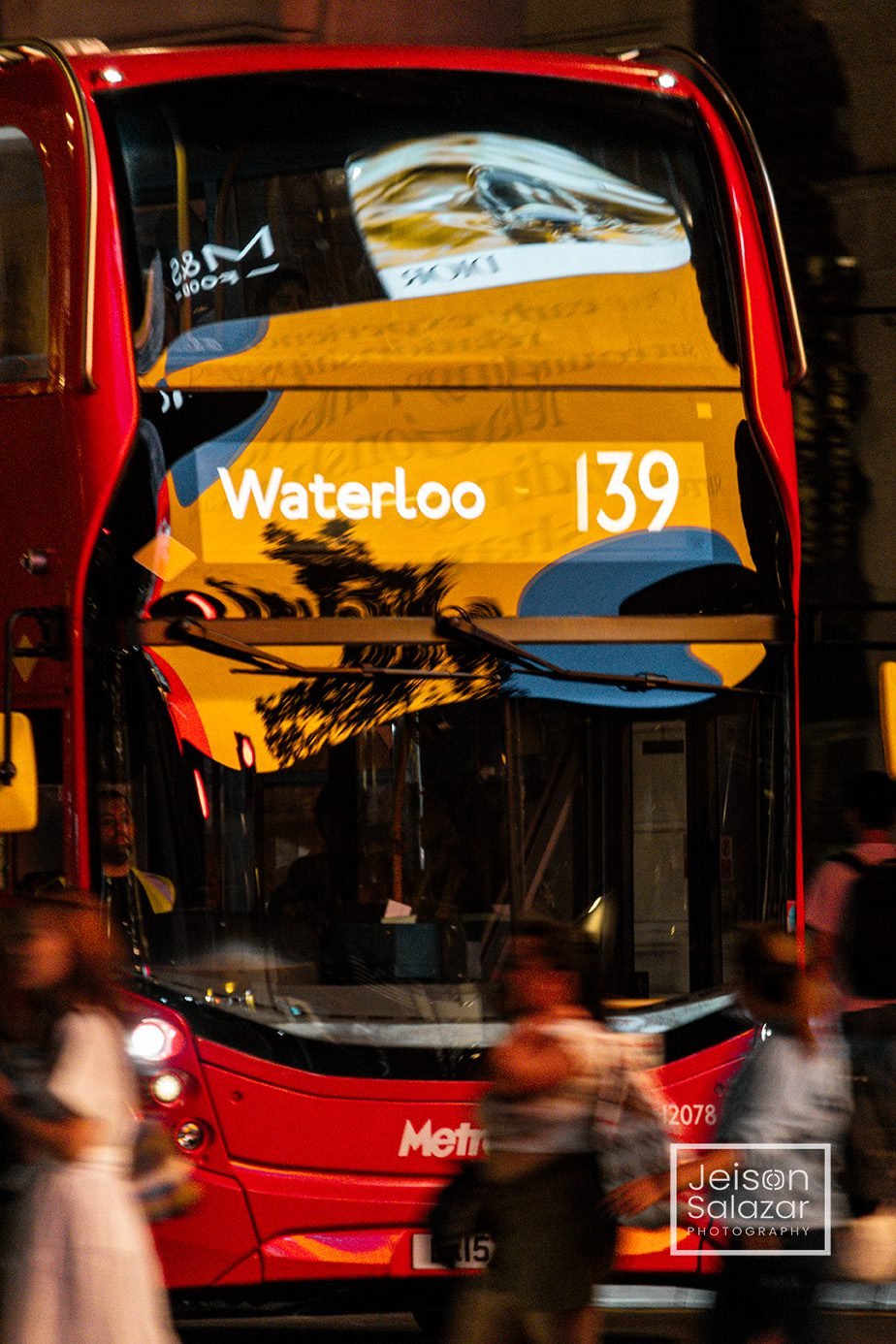 AUTOBUS ROJO 139 DE LONDRES, UK