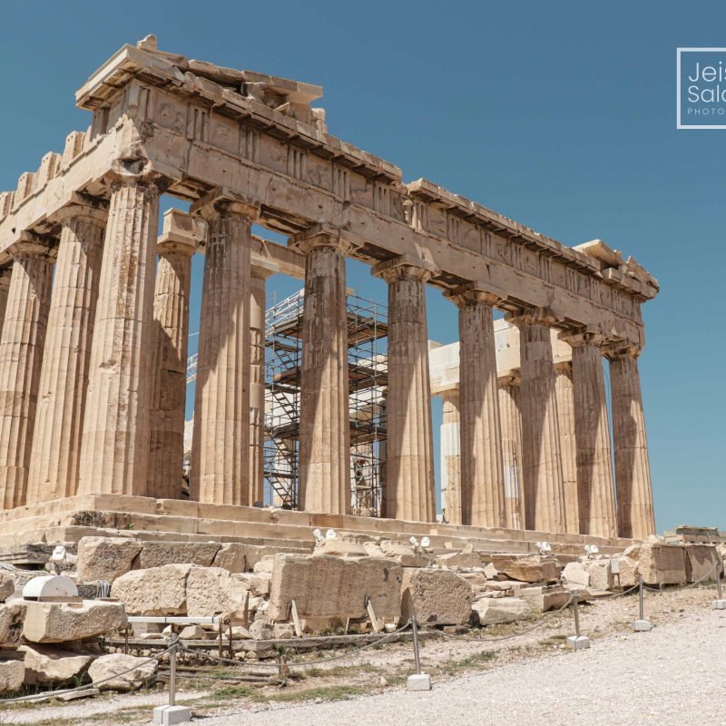 LADO SUR DEL PARTENON DE ATENAS