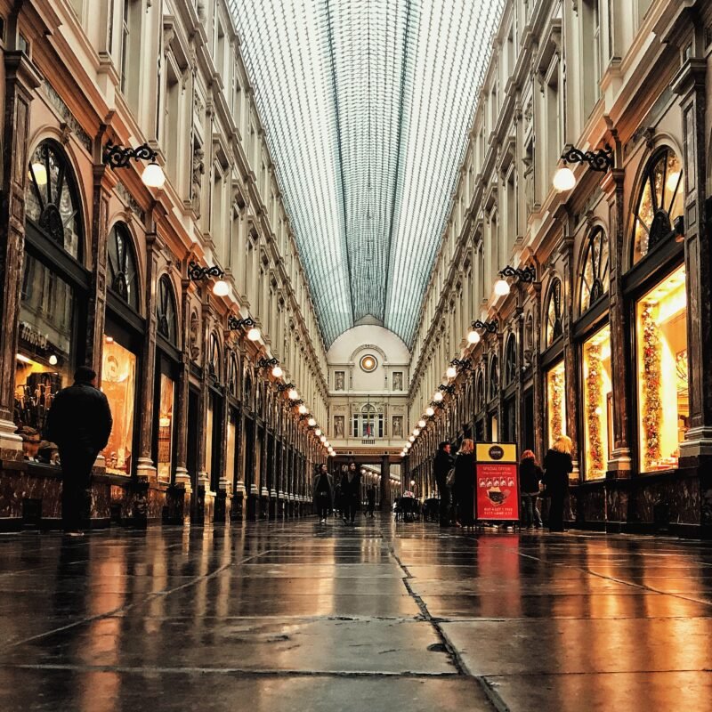Galeries Royales Saint-Hubert, Bruselas · Belgica