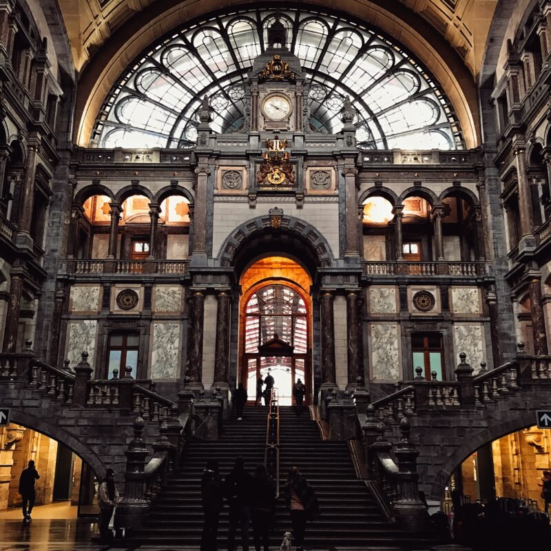 Estacion central de Trenes, Amberes · Belgica
